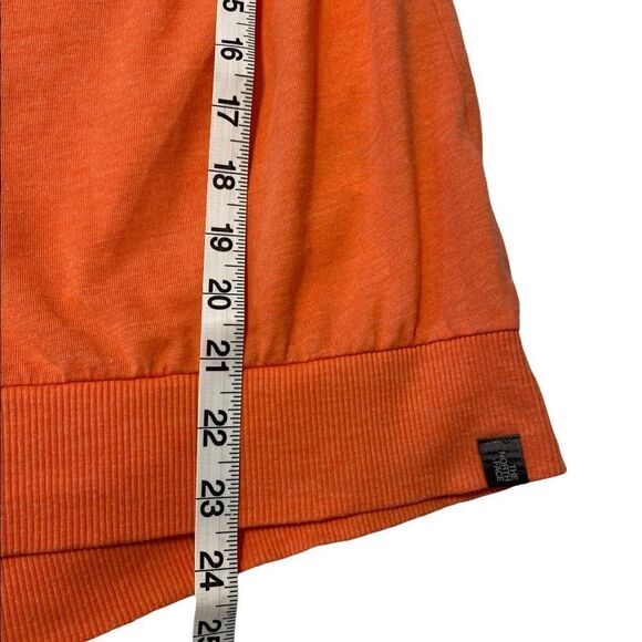 The North Face Short Sleeve Aurora Top Womens Small Petite Orange AB1206 - Picture 7 of 8